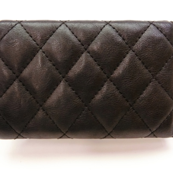 CHANEL 2.55 Reissue  coin, card wallet  in black - Picture 5 of 12
